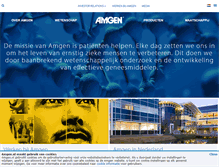 Tablet Screenshot of amgen.nl