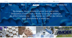 Desktop Screenshot of amgen.com.br